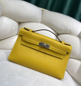  Handbags Hermes Kelly size:22 cm
