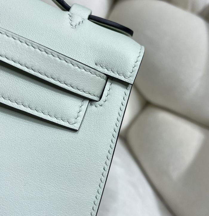  Handbags Hermes Kelly size:22 cm