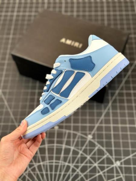 Amiri Skel Top Low Blue