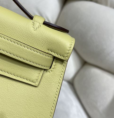 Handbags Hermes Kelly size:22cm
