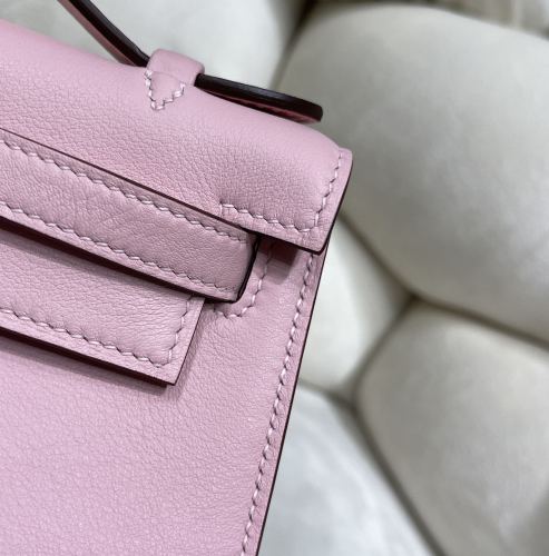  Handbags Hermes Kelly size:22 cm