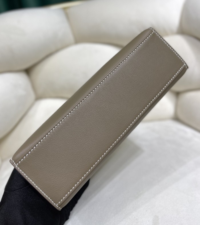  Handbags Hermes Kelly size:22 cm