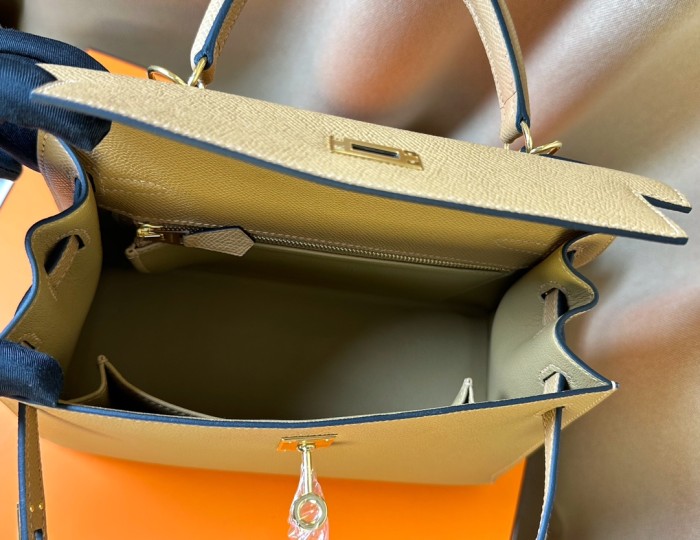  Handbags Hermes Kelly size:25 cm