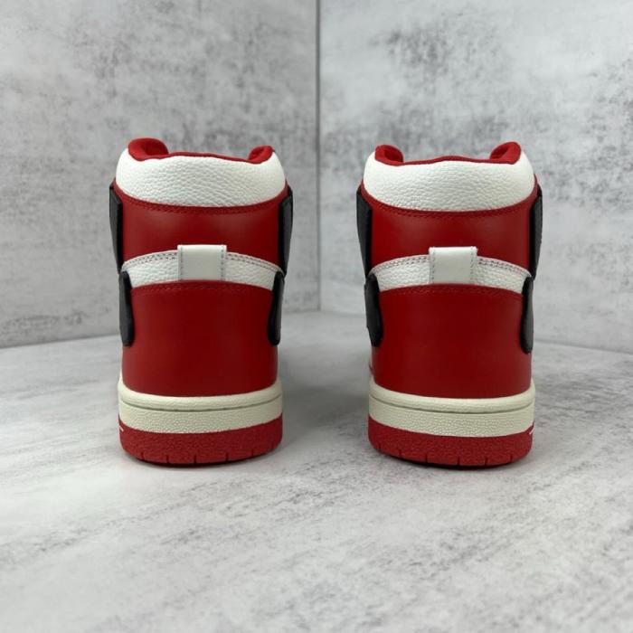 AMIRI Skel Top Hi Red White