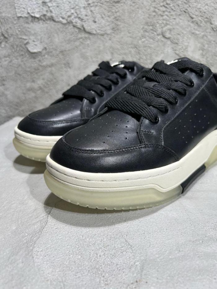 AMIRI Stadium Low Black White