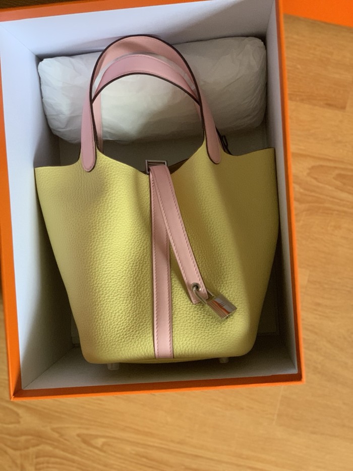  Handbags Hermes Picotin  size:18 cm