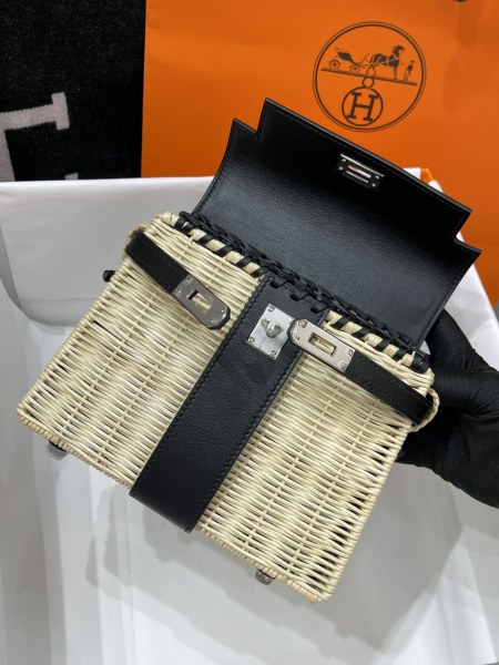  Handbags Hermes Kelly size:25 cm