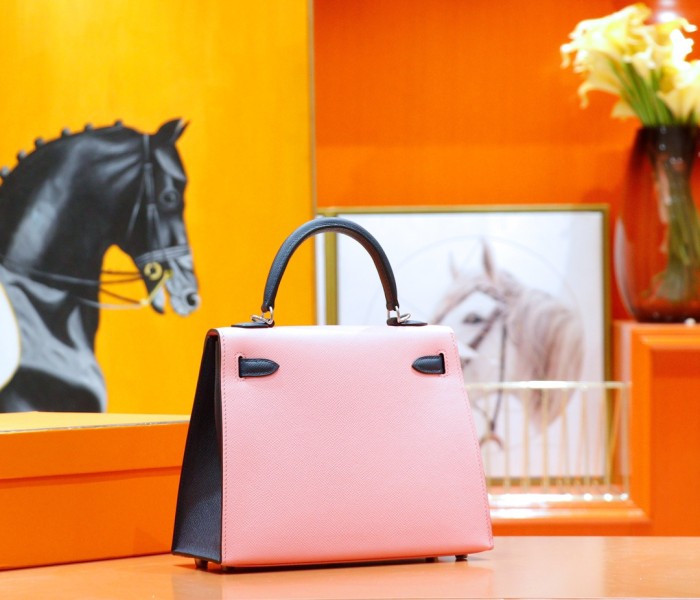  Handbags Hermes Kelly size:25 cm