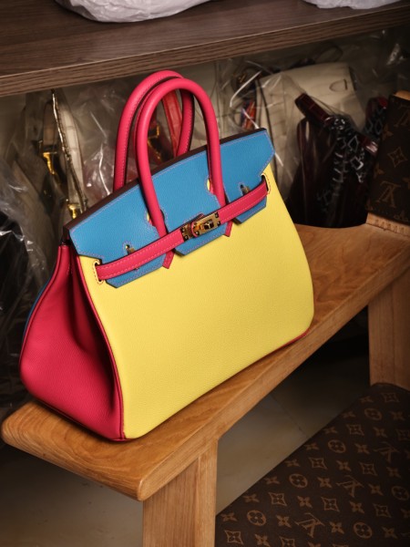  Handbags Hermes Birkin size:25 cm