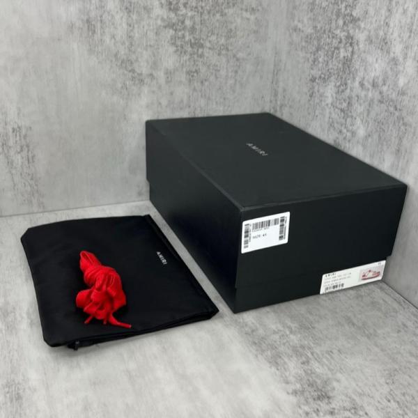 AMIRI Skel Top Low Red White