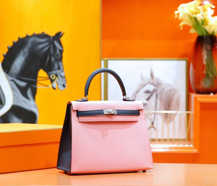  Handbags Hermes Kelly size:25 cm