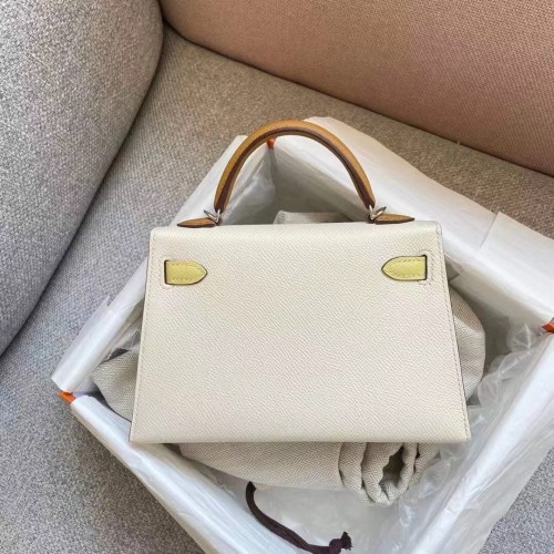 Handbags Hermes Mini Kelly size:19 cm