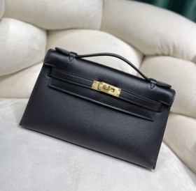  Handbags Hermes Kelly size:22 cm