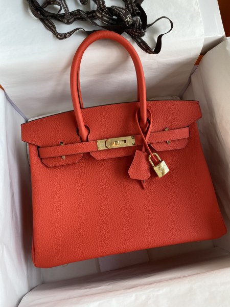  Handbags Hermes BirKin size:30 cm