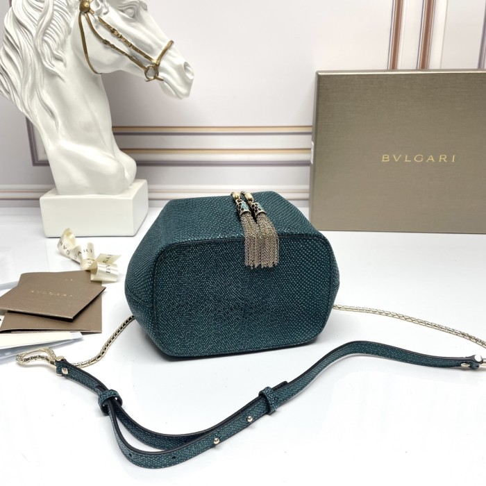 handbags Bvlgari B287614 size:16*20*10.5cm