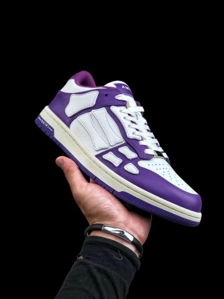 AMIRI Skel Top Low Purple White