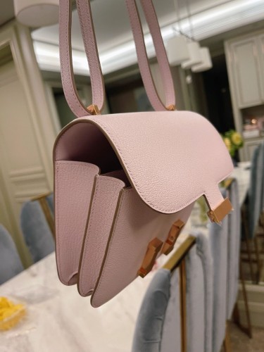  Handbags Hermes Constance  size:19 cm