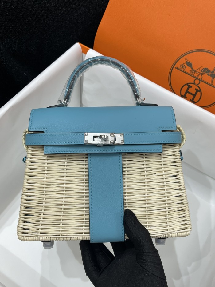  Handbags Hermes Kelly size:20cm