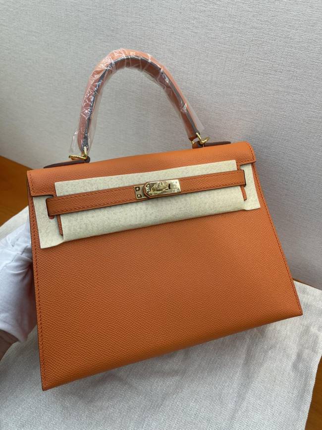  Handbags Hermes Kelly size:25 cm
