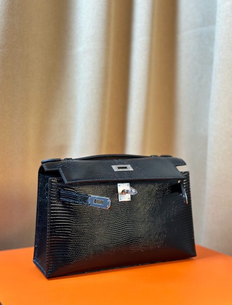  Handbags Hermes Kelly size:22 cm