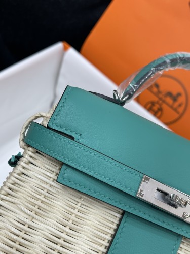  Handbags Hermes Kelly size:20 cm