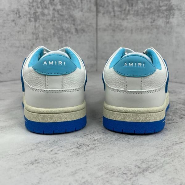 AMIRI Skel Top Low Bandana White Light Blue