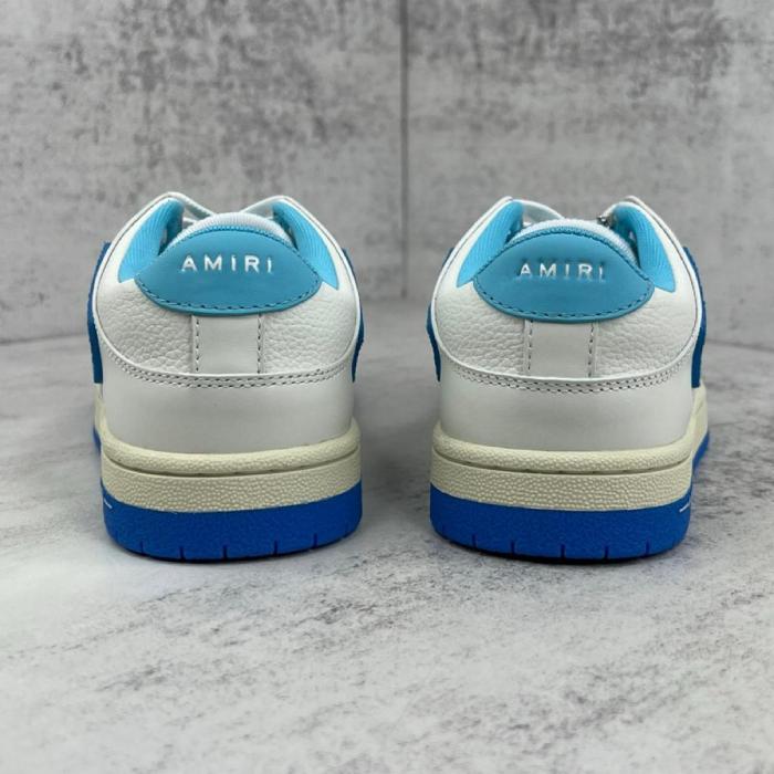 AMIRI Skel Top Low Bandana White Light Blue