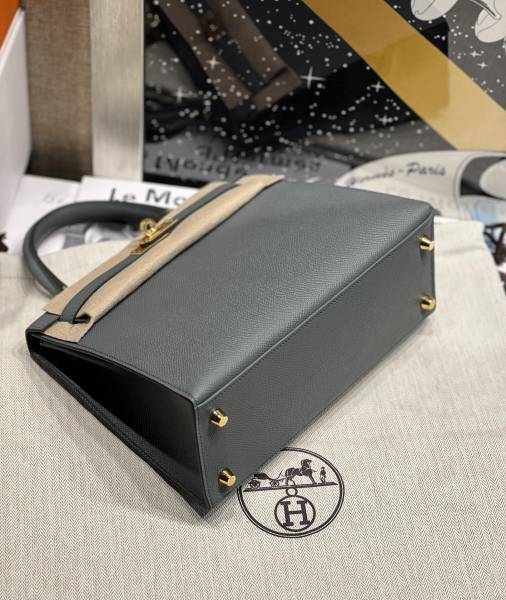  Handbags Hermes Kelly size:25 cm