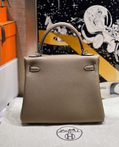 Handbags Hermes Kelly size:25 cm