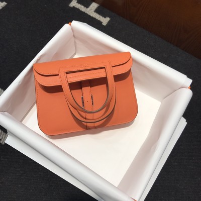  Handbags Hermes Hermes Halzan size:22cm