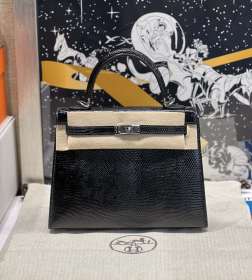  Handbags Hermes Kelly size:25 cm