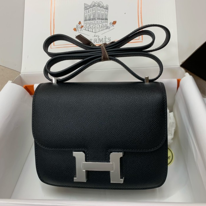  Handbags Hermes Constance  size:19 cm
