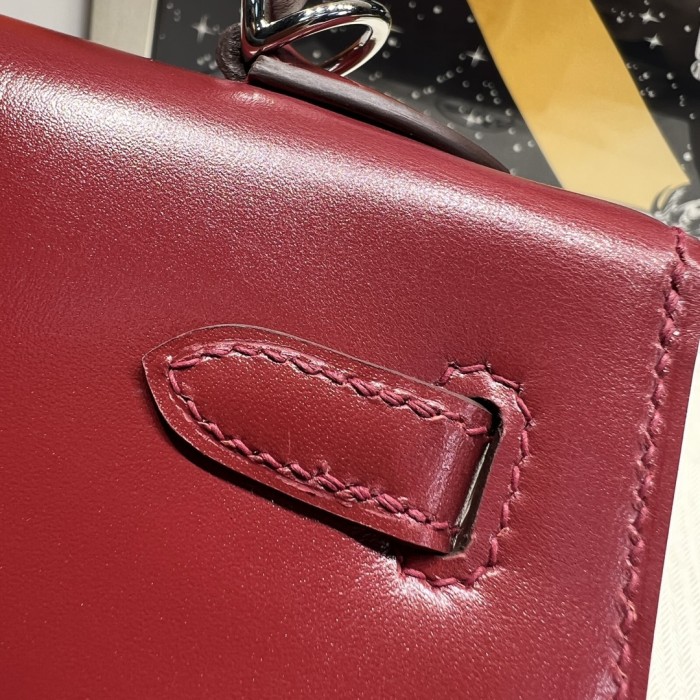  Handbags Hermes Kelly size:25 cm