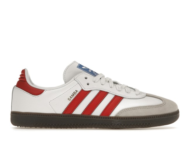 adidas Samba OG White Better Scarlet