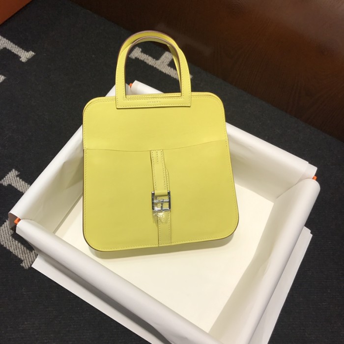  Handbags Hermes Halzan  size:22cm 