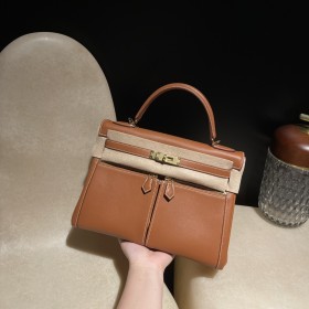  Handbags Hermes Kelly lakis size:32 cm