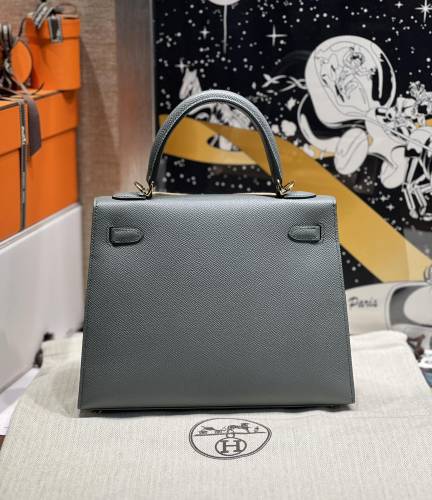  Handbags Hermes Kelly size:25 cm