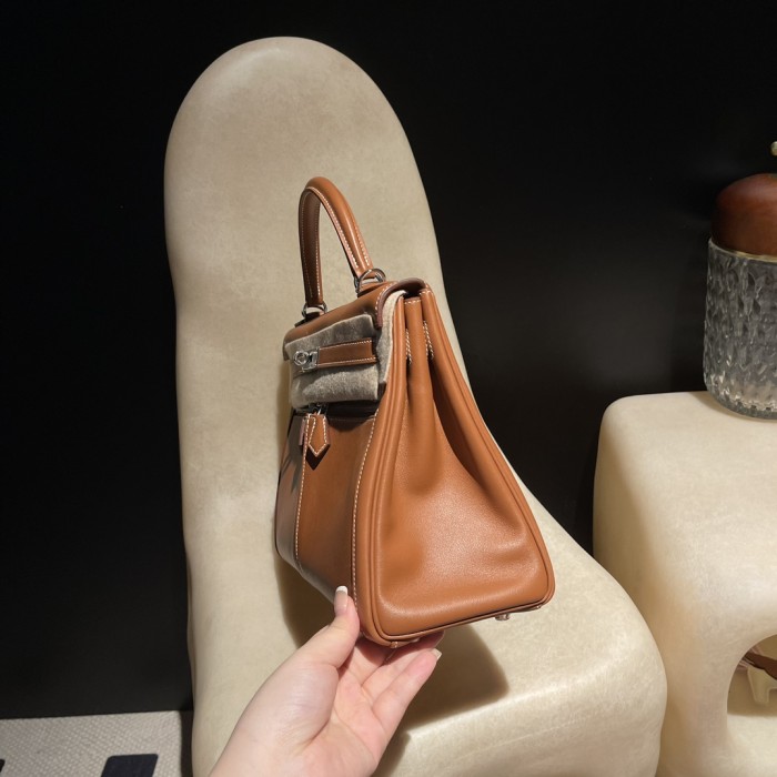  Handbags Hermes Kelly lakis size:32 cm