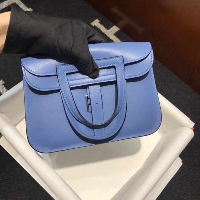  Handbags Hermes Hermes Halzan size:22cm