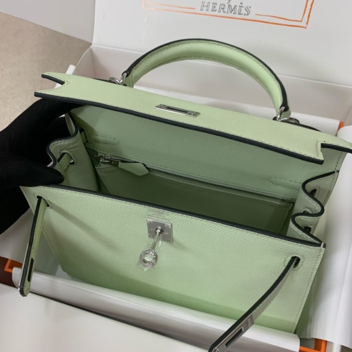  Handbags Hermes Kelly size:25 cm