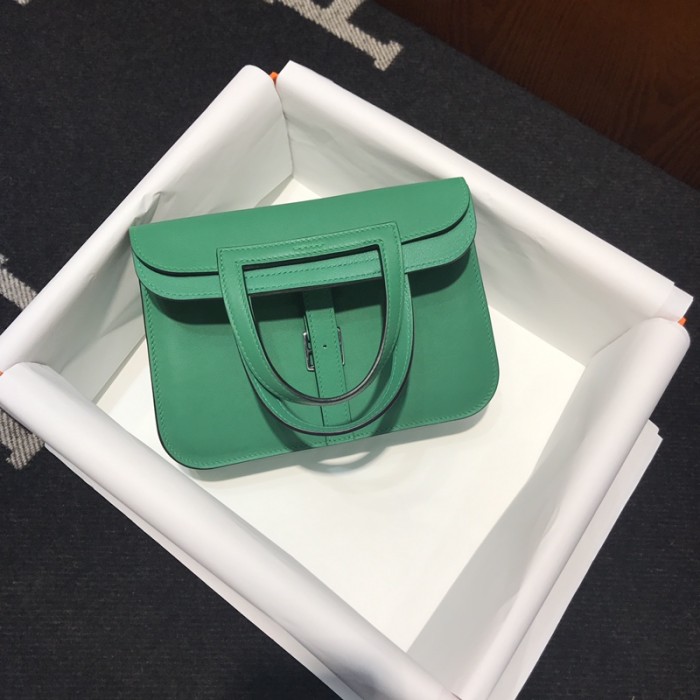  Handbags Hermes Hermes Halzan size:22cm