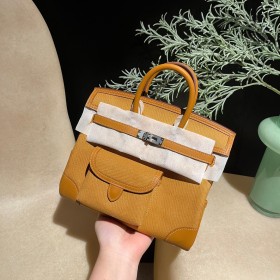  Handbags Hermes Birkin Cargo size:25 cm