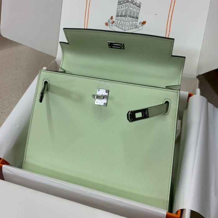  Handbags Hermes Kelly size:25 cm