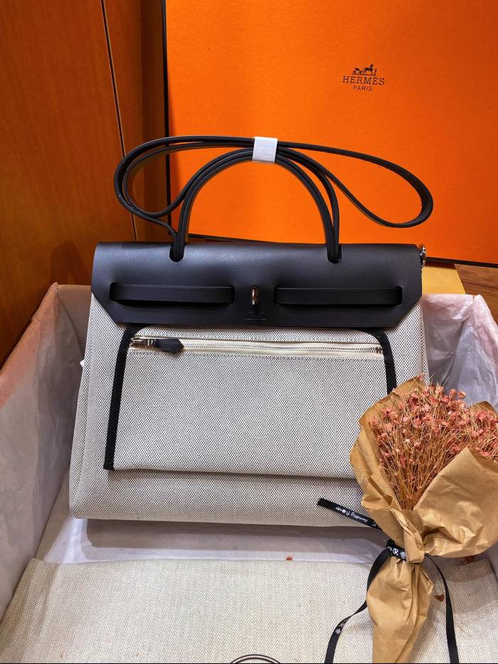  Handbags Hermes Herbag size:25/31/10 cm
