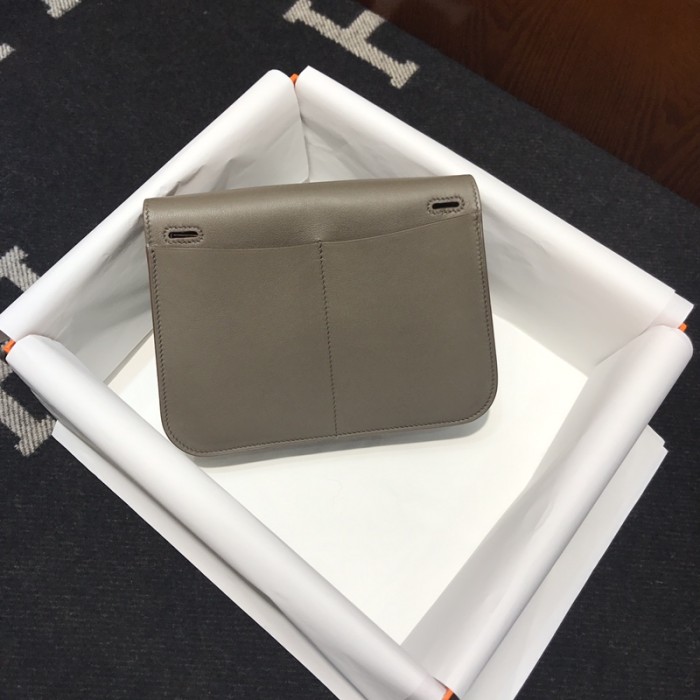  Handbags Hermes Halzan  size:22cm 