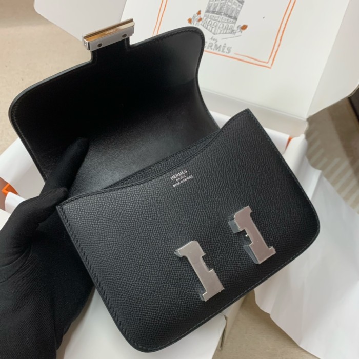  Handbags Hermes Constance  size:19 cm