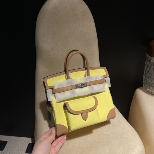  Handbags Hermes Birkin Cargo size:25 cm