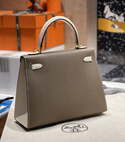  Handbags Hermes Kelly size:25 cm
