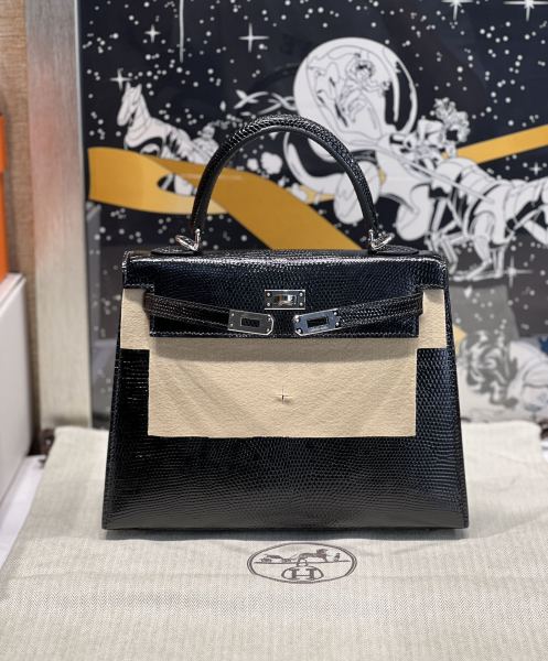  Handbags Hermes Kelly size:25 cm