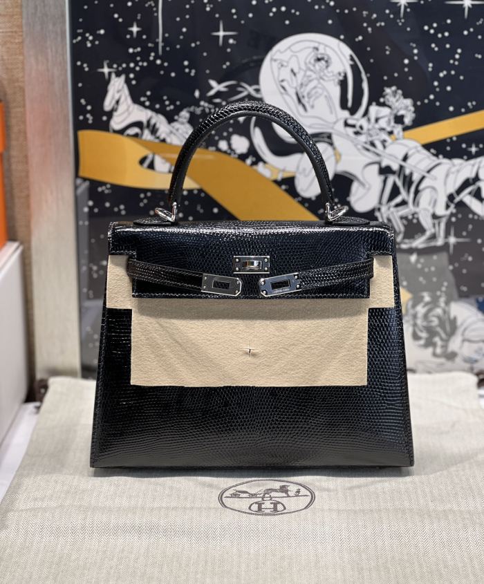  Handbags Hermes Kelly size:25 cm
